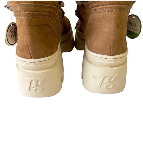 Paul Green Pandora Fluff in Caramel Camel Combo Women’s Size 8 - Picture 6 of 9